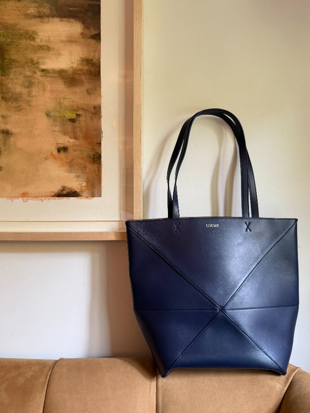 Loewe Puzzle Fold medium tote